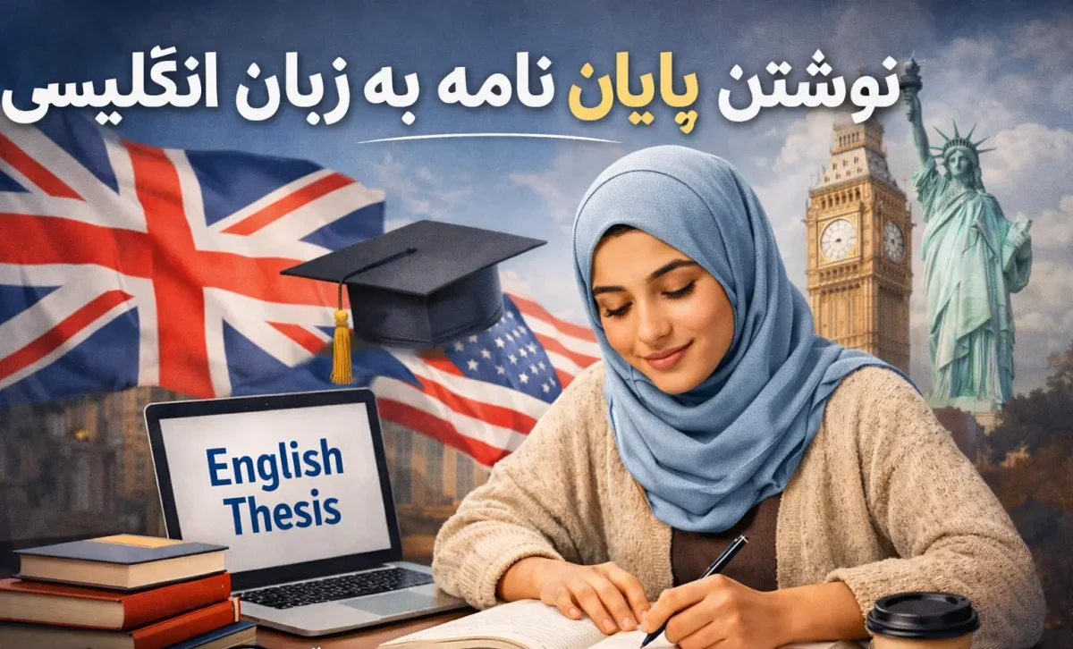 نوشتن پایان نامه به زبان انگلیسی
