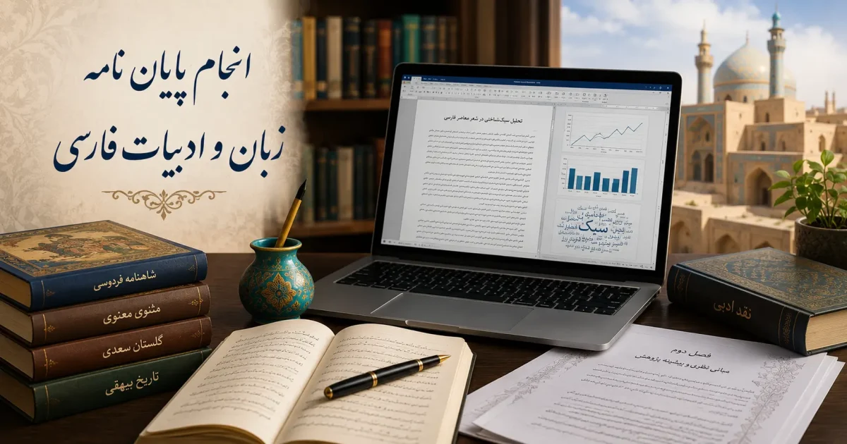 پایان نامه ادبیات